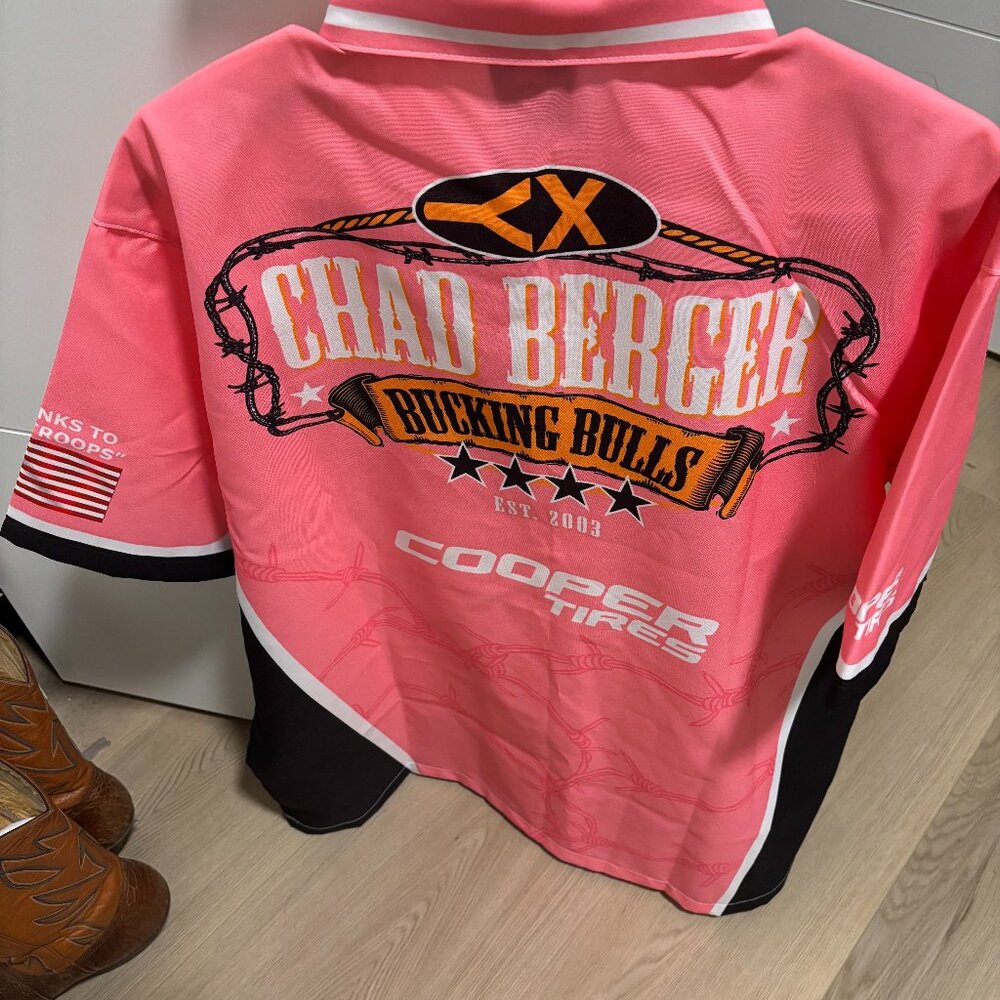 Chad Berger Bucking Bulls Polo Shirt (signed by Chad)